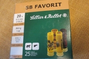 Sellier&Bellot 20/67,5 3,5mm lyijy 25 kpl